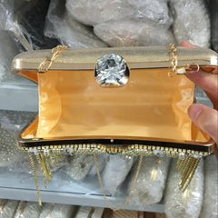 Luxury Diamond Beaded Cluthes
