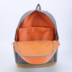 Canvas College School Student Backpack