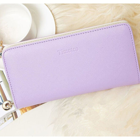 PU Leather Wallet Long Ladies Clutch