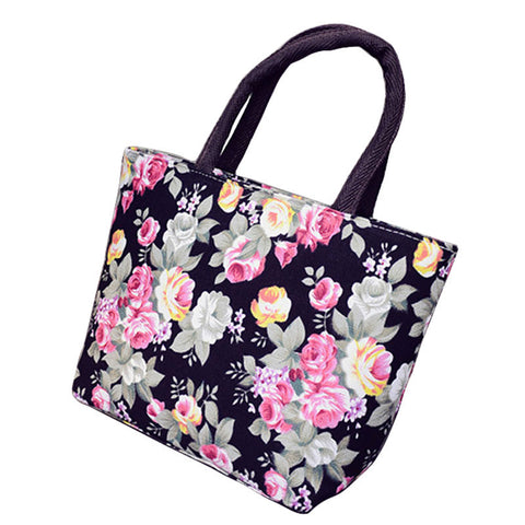 Fashional Floral Printing Design Women Flap Handbag