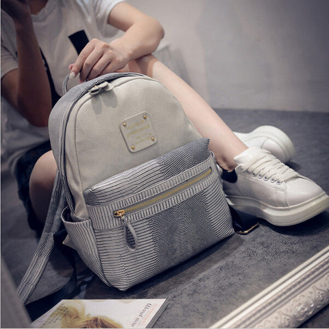 Women's PU Leather Backpack