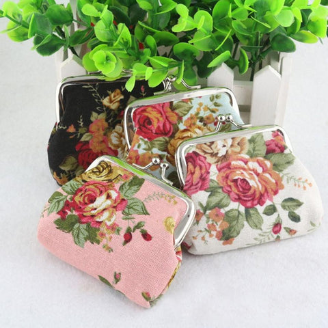 Womens Flower Pattern Wallet