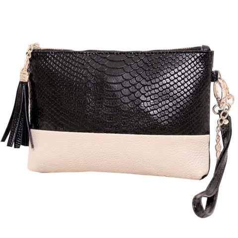 Fashion Crocodile Women Leather Messenger Bag