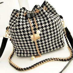 Bohemia Canvas Drawstring Bucket Bag