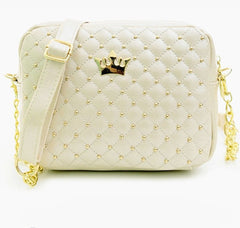 Rivet Chain Shoulder Bag