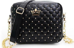 Rivet Chain Shoulder Bag