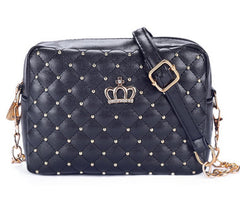 Rivet Chain Shoulder Bag