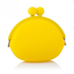 Women Silicone Round Coin Purse