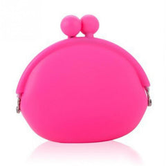 Women Silicone Round Coin Purse