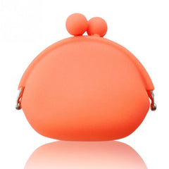 Women Silicone Round Coin Purse